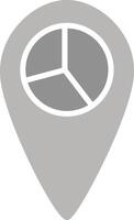 Location Statistics Vector Icon