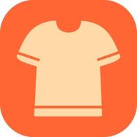 T Shirt with Lines Vector Icon