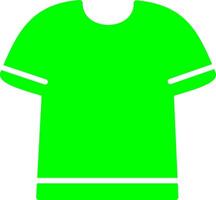 T Shirt with Lines Vector Icon
