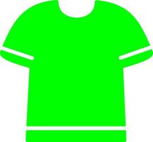 T Shirt with Lines Vector Icon