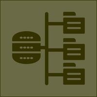 Data Structure Vector Icon