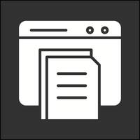 Document Vector Icon