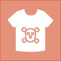 icono de vector de camisa pirata