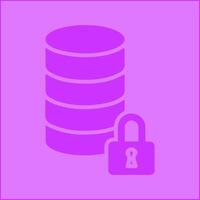 Encrypted Data Vector Icon