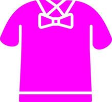 Shirt with Bow Vector Icon