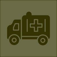 Ambulance Vector Icon