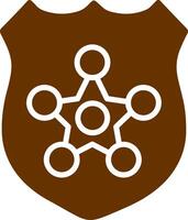 Police Badge II Vector Icon