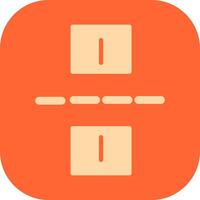 Linked Road Vector Icon