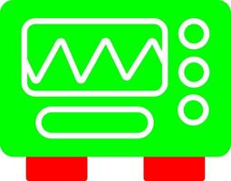 Oscilloscope Vector Icon