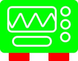 Oscilloscope Vector Icon