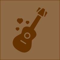 icono de vector de guitarra