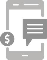 Money Talk Vector Icon