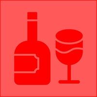 icono de vector de vino