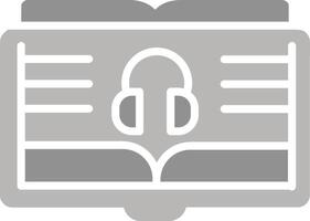 Audio Book Vector Icon