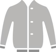 icono de vector de chaqueta elegante