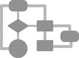 Flowchart Vector Icon