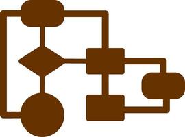 Flowchart Vector Icon