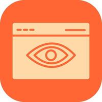 Web Visibility Vector Icon