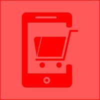 Mobile Shopping Vector Icon