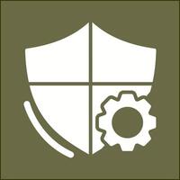 Shield Settings Vector Icon
