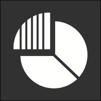 Pie Chart Vector Icon