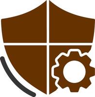Shield Settings Vector Icon