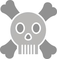 icono de vector de signo de muerte