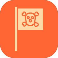 PIrate Flag I Vector Icon