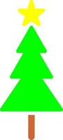 Christmas Tree Vector Icon