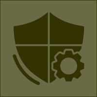 Shield Settings Vector Icon