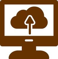 Cloud Backup Vector Icon