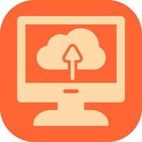 Cloud Backup Vector Icon