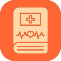 Medical Book Vector Icon