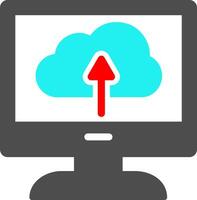 Cloud Backup Vector Icon