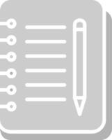 Notebook And Pen Vector Icon