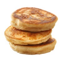 ai generato 3d interpretazione di un' pancake su trasparente sfondo - ai generato png