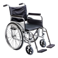 AI generated 3D Rendering of a Wheel Chair For Special Persons on Transparent Background - Ai Generated png