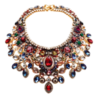 ai genererad 3d tolkning av en indisk traditionell Smycken på transparent bakgrund - ai genererad png