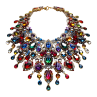 AI generated 3D Rendering of a Indian Traditional Jewelry on Transparent Background - Ai Generated png