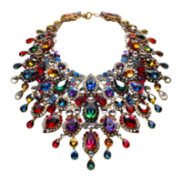 AI generated 3D Rendering of a Indian Traditional Jewelry on Transparent Background - Ai Generated png