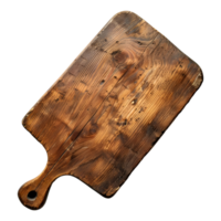 AI generated 3D Rendering of a Chef Cutting Board on Transparent Background - Ai Generated png