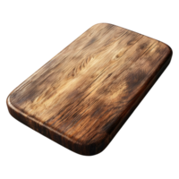 AI generated 3D Rendering of a Chef Cutting Board on Transparent Background - Ai Generated png