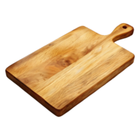 AI generated 3D Rendering of a Chef Cutting Board on Transparent Background - Ai Generated png