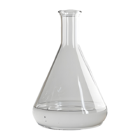 AI generated Lab Conical Flask on Transparent background - Ai Generated png