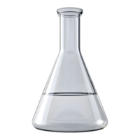 AI generated Lab Conical Flask on Transparent background - Ai Generated png