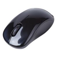 ai généré ordinateur Souris sur transparent Contexte - ai généré png