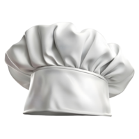 AI generated White Chef Hat on Transparent background - Ai Generated png