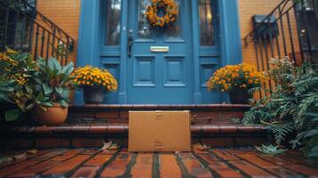 AI generated Box by Blue Door photo