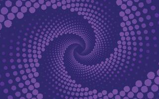Abstract background with spiral dots vector
