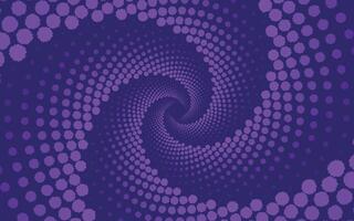 Abstract background with spiral dots vector